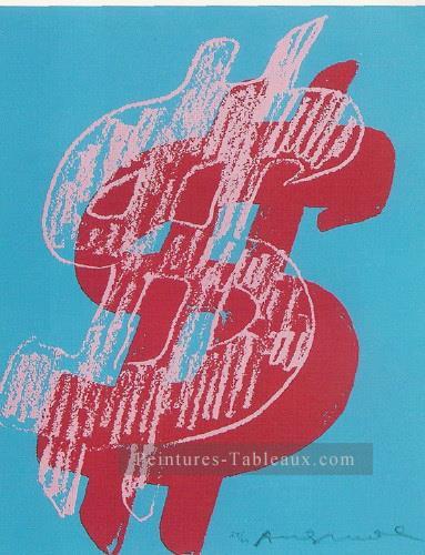 Dollar Sign Andy Warhol Oil Paintings